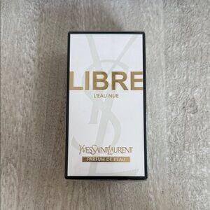 Yves Saint Laurent Libre L'Eau Nue Perfume Box - White and Gold